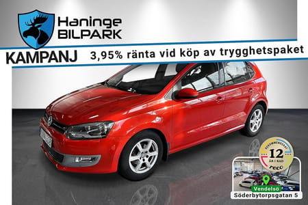 Volkswagen Polo 5-DR 1.4 MPI MASTERS SUPERDEAL 3.95% / LÅGMILAD / DRAG