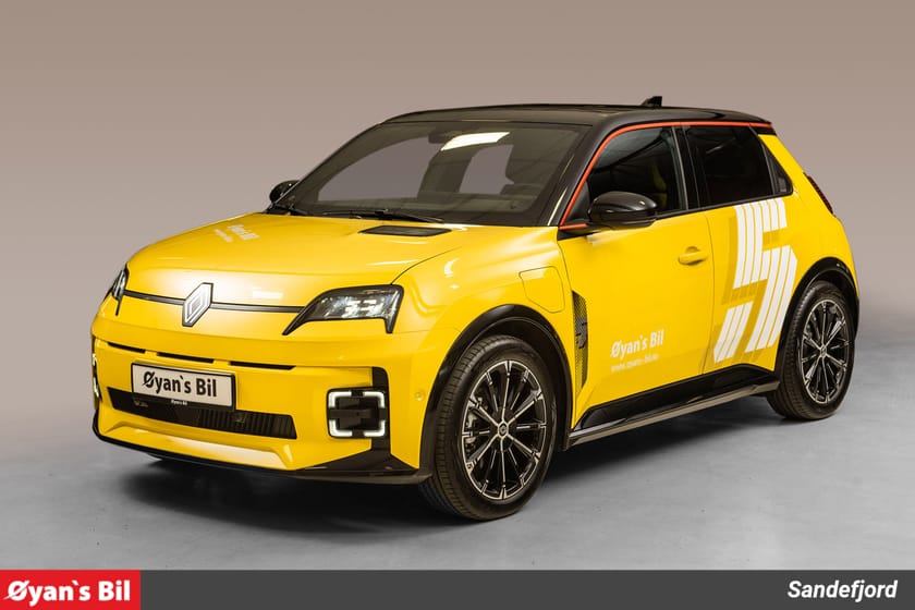 Bilde 1 av Renault 5 E-Tech R5/ICONIC/HARMAN/ÅRETS BIL 2025