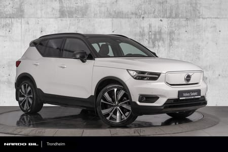Volvo XC40 Recharge Twin Pro 408 hk. Varmepumpe/HK/360/Soltak/Krok