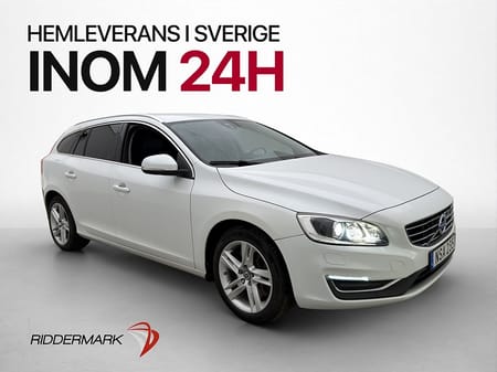 Volvo V60 Plug-in Hybrid AWD Summum Värmare VOC Drag Skinn