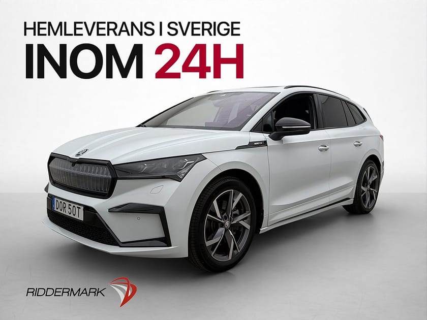 Bild 5 av Škoda Enyaq iV 80 Skoda Sportline Crystal Pano Drag MOMS 204hk