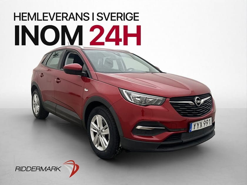 Bild 1 av Opel Grandland X 1.2Turbo 130hk Endast 0,51l/mil 492kr skatt