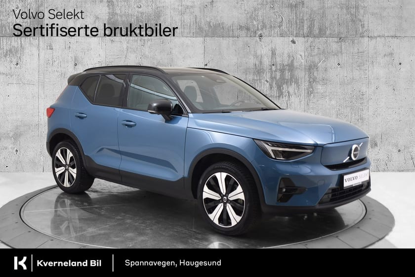 Bilde 1 av Volvo XC40 Recharge Ultimate/360"/h.feste/Ullseter+++