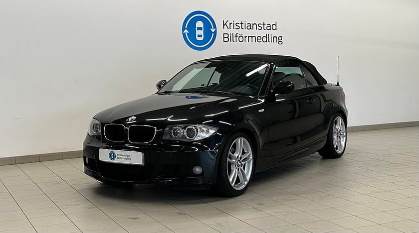 Bild 3 av BMW 120d Convertible Cab M Sport, Advanced, Läder, HiFi