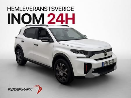 Citroën C3 Aircross 1.2 PureTech 100hk Kamera CarPlay MOMS