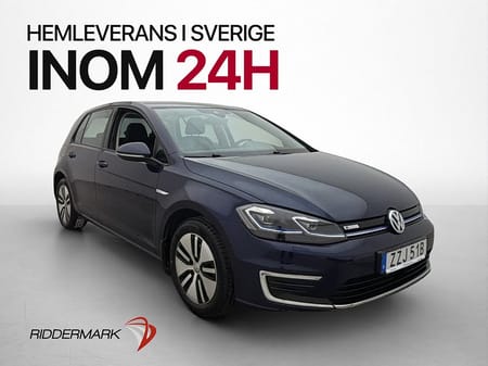 Volkswagen e-Golf 136hk P-sensorer Navi CarPlay
