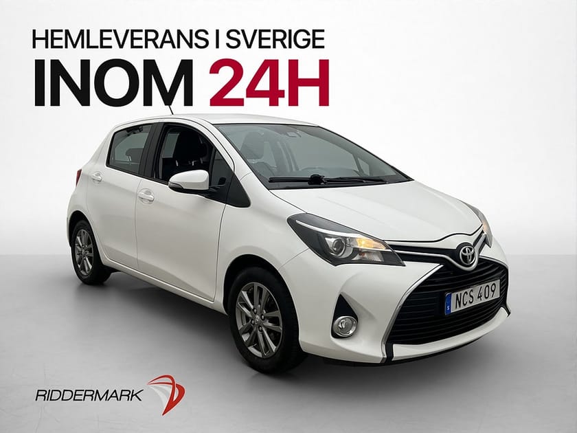 Bild 1 av Toyota Yaris 1.33 Dual VVT-i Active Kamera Bluetooth AC