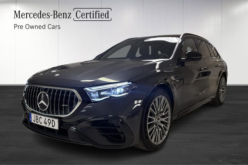 Bild 1 av Mercedes-Benz AMG E 53 HYBRID T 4MATIC+ Pano/Drag/P-Värme/Ride control
