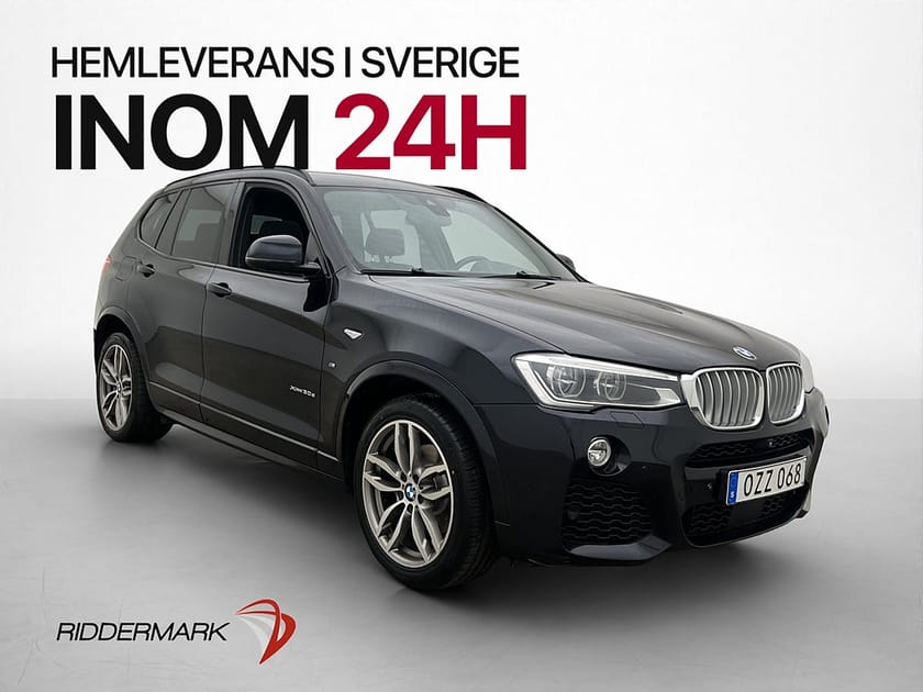 Bild 1 av BMW X3 xDrive30d M Sport Pano Värmare Navi Drag 258hk
