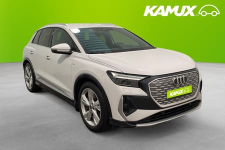 Audi Q4 40 e-tron S Line GRILL PÅ KÖPET  MOMS Drag Kamera Carplay 204hk