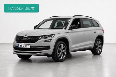 Škoda Kodiaq 7-Seater 2.0 4x4 7-Sits Sportline Canton Pano D-värm Navi Drag