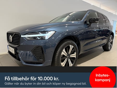 Volvo XC60 Recharge T6 II Plus Dark Edition. / Dragkrok / 360 kamera / Panoramatak / 10 000kr tillbehör /