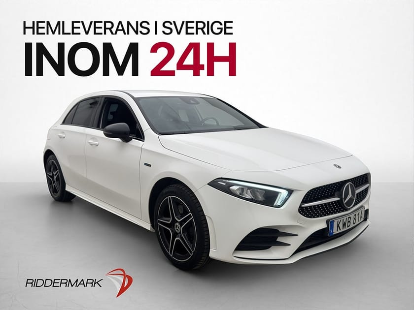 Bild 1 av Mercedes-Benz A 250 e 250e 218hk AMG Värmare Kamera Halvskinn MOMS