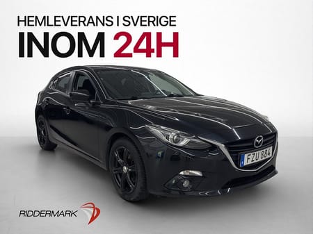 Mazda 3 Sport 2.2 SKYACTIV 150hk Navigation P-Sens Bluetooth
