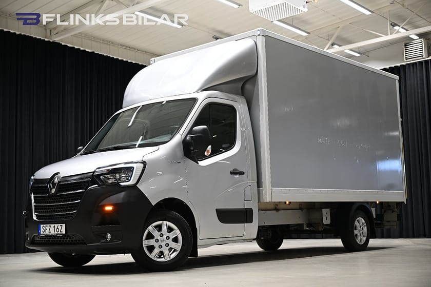 Bild 1 av Renault Master Chassi Cab dCi 180HK Automat|Volymskåp|BG-Lyft|Sidodörr|Leasbar