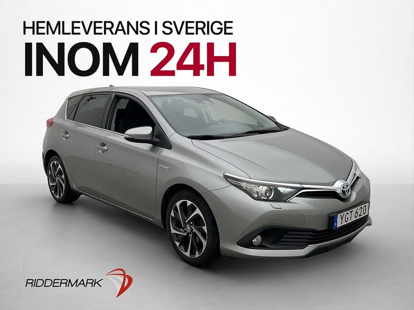 Bild 1 av Toyota Auris Hybrid 136hk Backkamera Lane Assist 360kr Skatt