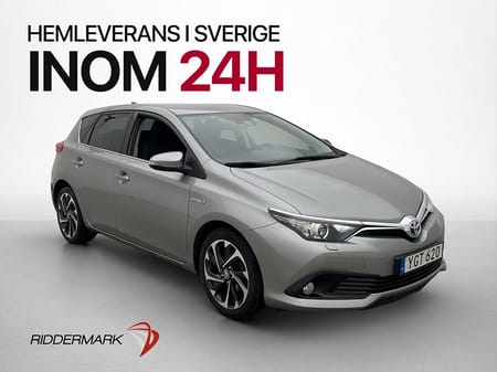 Toyota Auris Hybrid 136hk Backkamera Lane Assist 360kr Skatt