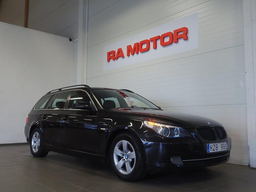 Bild 3 av BMW 520i Touring 170hk Comfort Automat Drag P-Sensorer Skinn