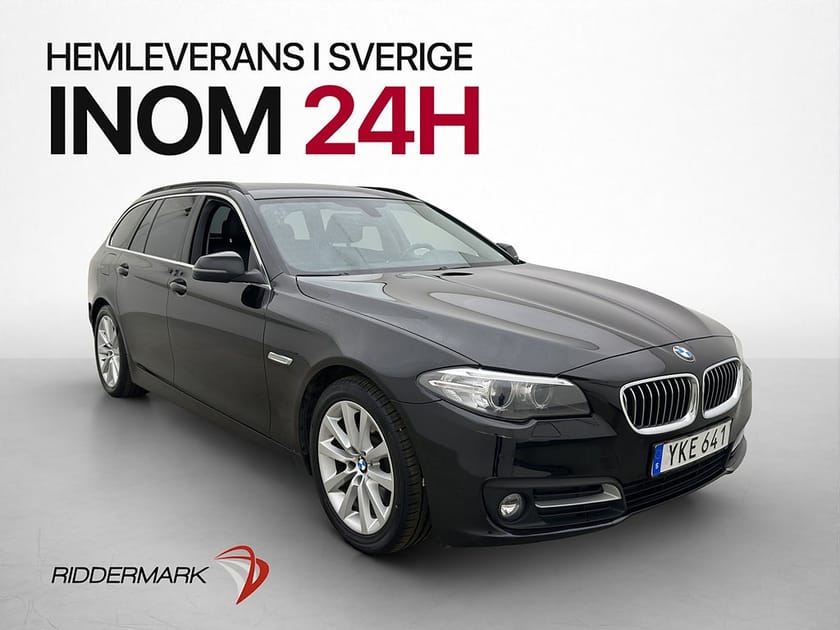 Bild 3 av BMW 520d xDrive Touring 190hk Sensorer Skinn Rattvärme Drag
