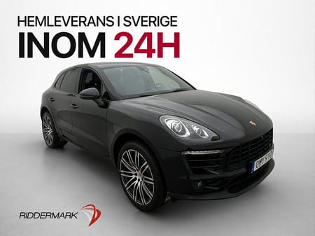 Porsche Macan S 340hk AWD Chrono PASM BOSE 360° Drag