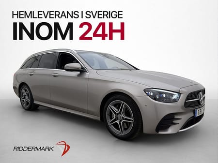 Mercedes-Benz E 220 T d 4MATIC 4M AMG Pano Burm Wide Skinn Drag 360
