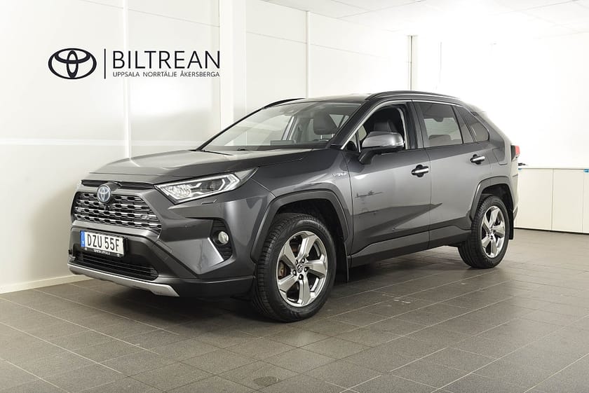 Bild 1 av Toyota RAV4 Hybrid AWD-i 2,5 Elhybrid AWD Executive Premium Drag Motorvärmare