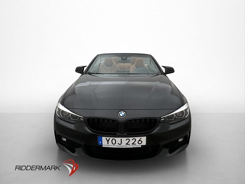 Bild 2 av BMW 430d Cabriolet 430 Convertible 258hk M-Sport HuD H/K Navi Kamera
