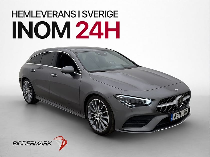 Bild 1 av Mercedes-Benz CLA 200 Shooting Brake AMG Pano Burmester 360 *SE SPEC*
