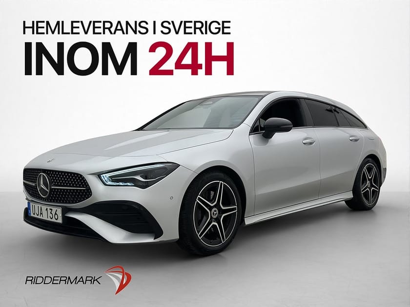 Bild 3 av Mercedes-Benz CLA 200 Shooting Brake SB AMG Drag Värmare Pano Wide MOMS