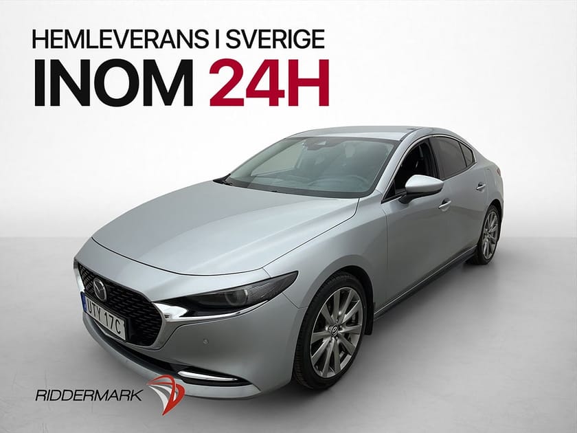 Bild 3 av Mazda 3 Sedan 180hk Sky Tech Pack BOSE HUD Kamera Navi Drag