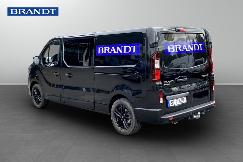 Bild 2 av Renault Trafic Skåpbil D-hytt PhII Nor L2H1 170 Automat / 5-sits / Värmare med fjärrstart / Dubbelhytt