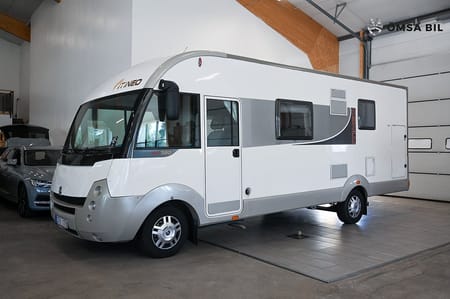 Fiat Ducato Conversion Chassi Platform Itineo SB720 6 bältade platser, 6 sovplatser