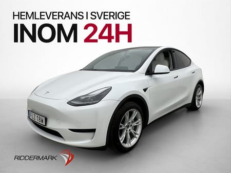 Tesla Model Y Standard Range RWD Pano AP Drag Ljus interiör MOMS