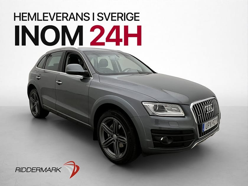 Bild 1 av Audi Q5 2.0 TDI Quattro Proline P-Sensor Halvskinn Dragkrok