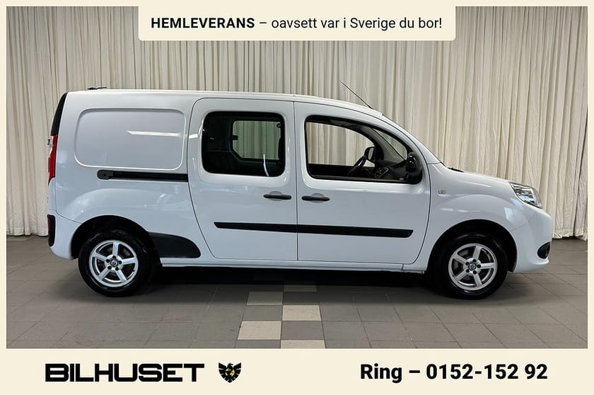 Bild 2 av Renault Kangoo Express Maxi 1.5 dCi 5 sits Dubbelhytt M-& Kupévärmare