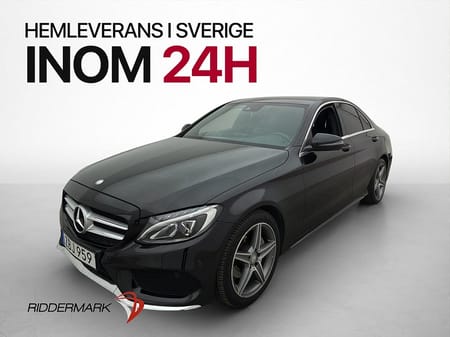 Mercedes-Benz C 200 C200 184hk AMG Navi Burmester Skinn M-Värmare