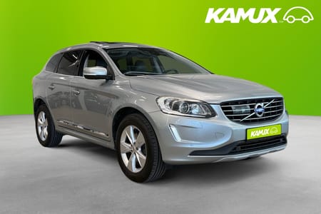 Volvo XC60 D5 AWD Summum BE 220 hk H/K Pano Drag B-Kam Navi Skinn Elstol