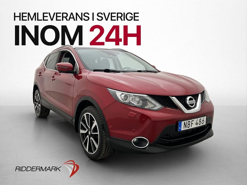 Bild 1 av Nissan Qashqai 1.2 DIG-T Tekna Pano 360° Navi Läder BLIS