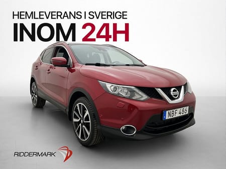 Nissan Qashqai 1.2 DIG-T Tekna Pano 360° Navi Läder BLIS