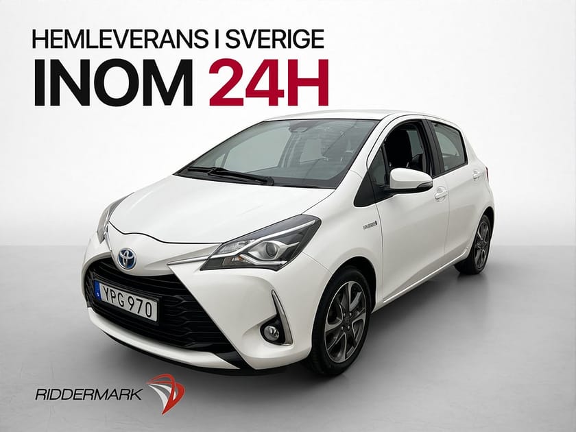 Bild 3 av Toyota Yaris Hybrid Active 101hk Kamera 0.37l/mil Nyservad