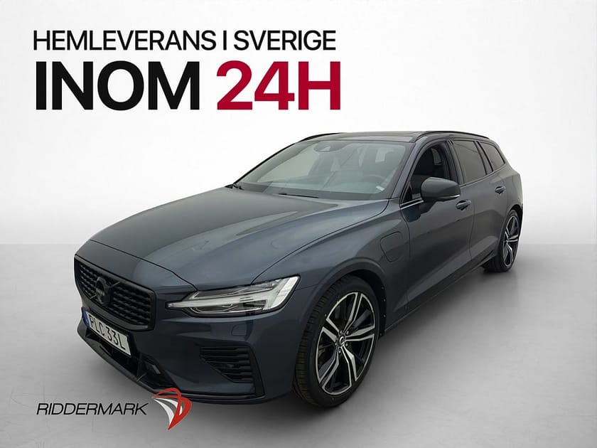 Bild 3 av Volvo V60 T8 AWD 456hk R-Design VOC H/K Panorama 360° Elstol