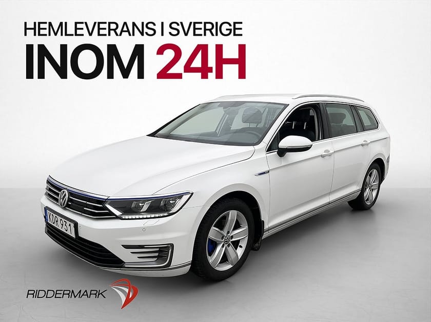 Bild 1 av Volkswagen Passat Variant GTE 218hk P-Sensorer Keyless CarPlay