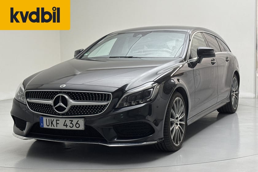 Bild 1 av Mercedes-Benz CLS 350 d 4MATIC Shooting Brake 350d SB 258hk AMG H/K GPS Läder Värmare