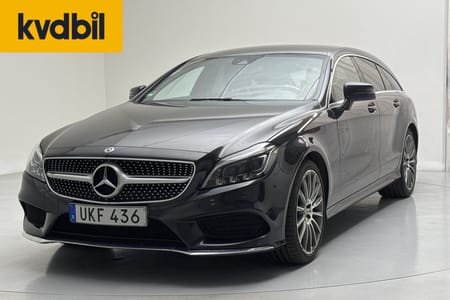 Mercedes-Benz CLS 350 d 4MATIC Shooting Brake 350d SB 258hk AMG H/K GPS Läder Värmare