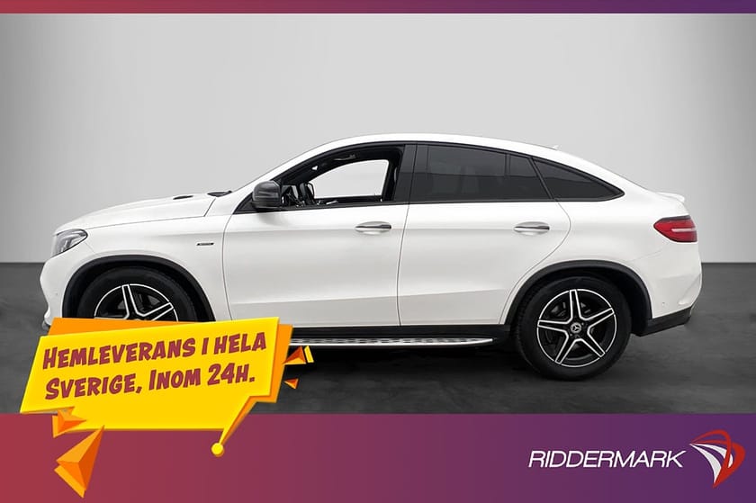 Bild 4 av Mercedes-Benz GLE 450 AMG 4MATIC Coupé Pano Värmare H/K Drag 360°
