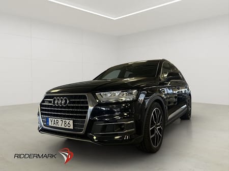 Audi Q7 3.0 TDI 272hk S-Line 7-Sits Pano Cockpit Drag Kamera