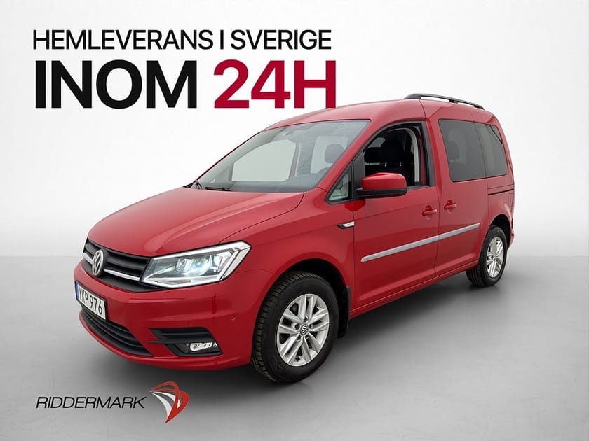 Bild 3 av Volkswagen Caddy Combi Life 2.0TDI Värmare PDC LED CARPLAY 5-Sits