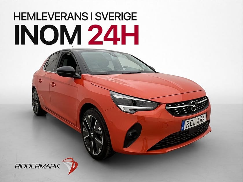 Bild 1 av Opel Corsa-e 50 kWh 136hk 360° Navi Halvskinn Carplay