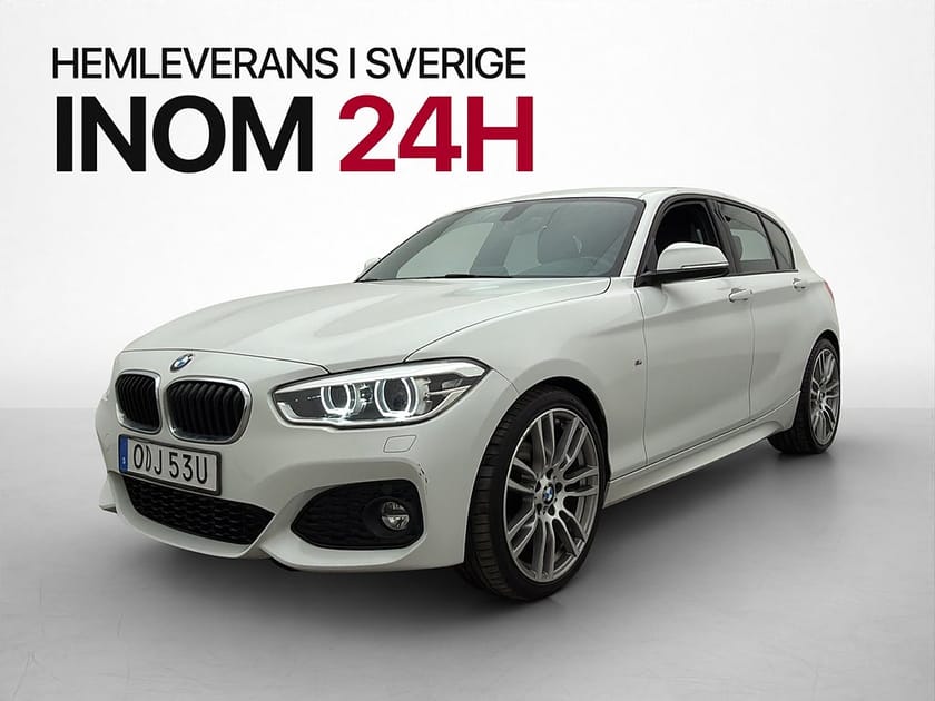 Bild 1 av BMW 120i M Sport 184hk Skinn Rattvärme P-Sensorer LED