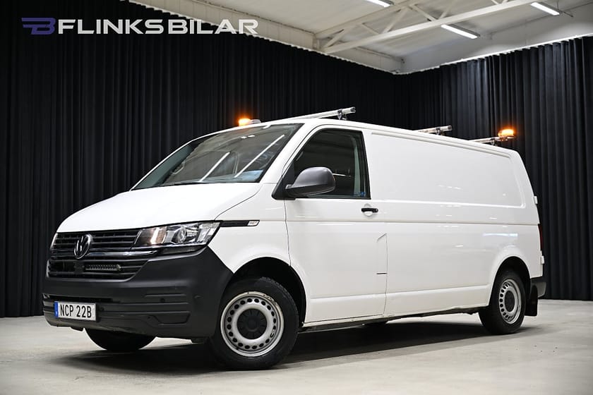 Bild 1 av Volkswagen Transporter 4Motion DSG 150HK L2|Inredd|Dubbelgolv|Dubbeldörr|SeUtr